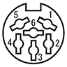 DIN6pin